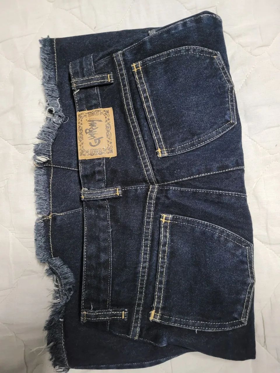 Saia Jeans Guaraná Brasil 38 - Foto 5
