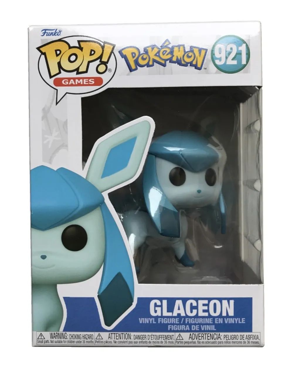 Boneco Funko Pop! Games Pokémon Glaceon 921 Original