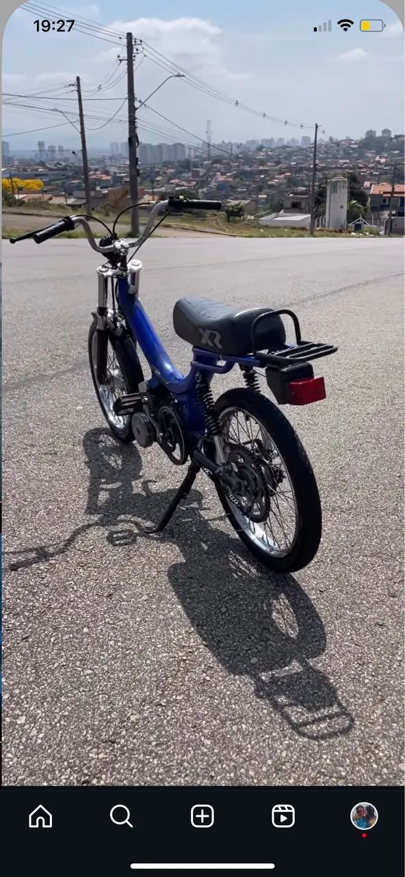 Mobilete 75cc 2 tempos 