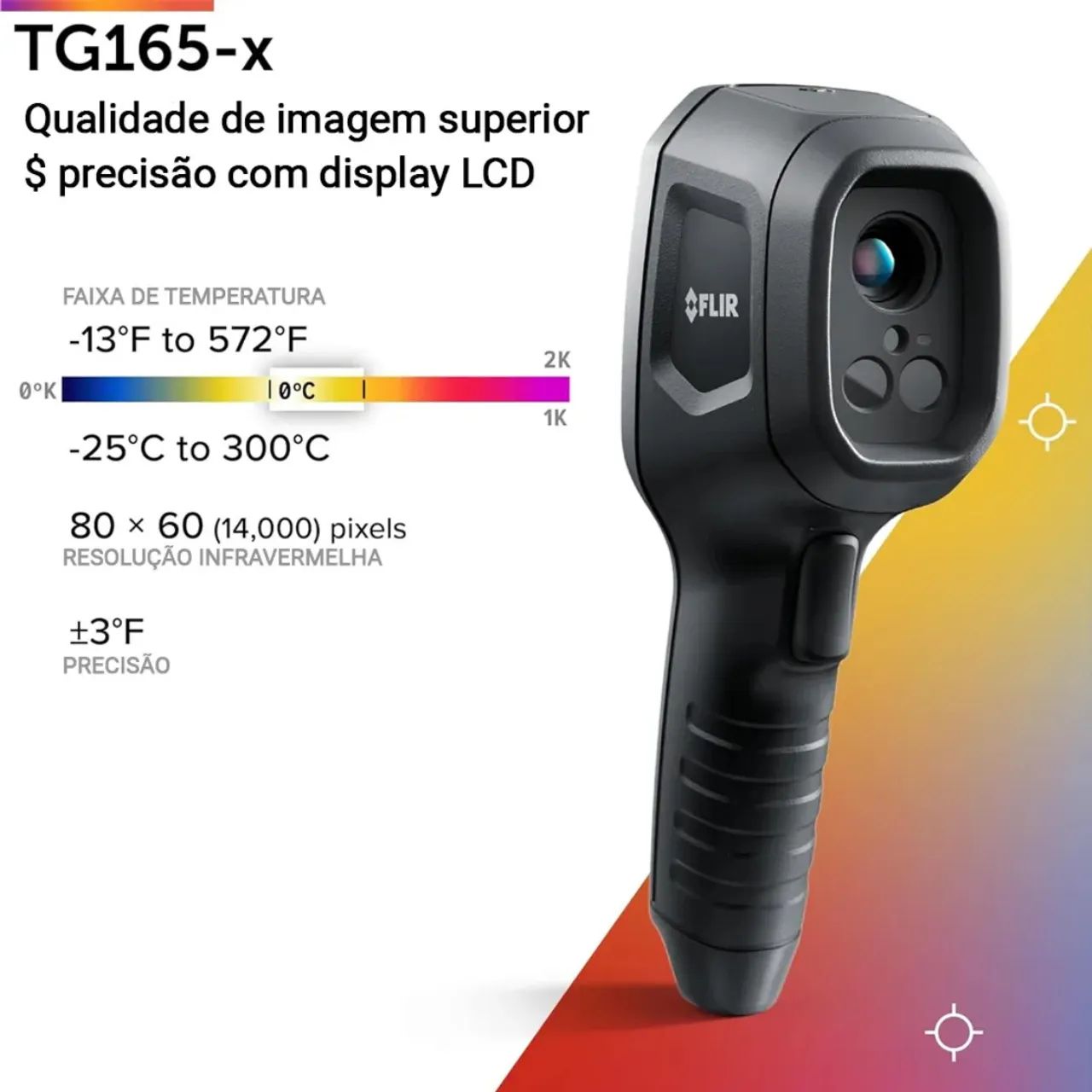 Câmera termográfica MSX® FLIR TG165-X - Foto 6