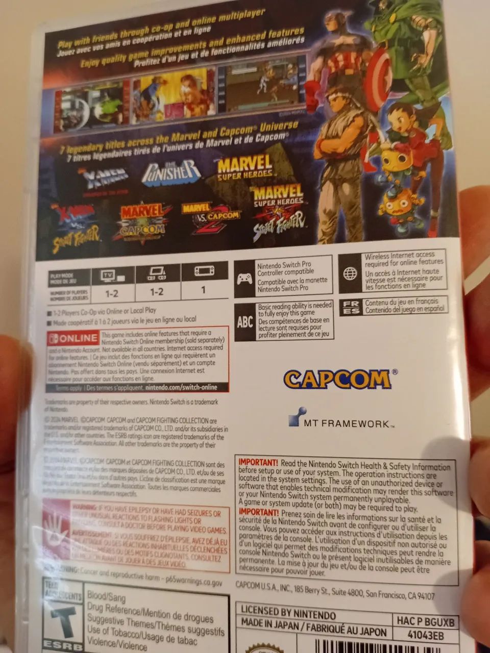 Marvel vs. Capcom Fighting Collection Nintendo Switch (com HQ) - Foto 3