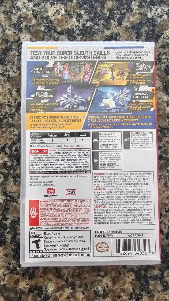 Jogo LACRADO Digimon Story Cyber Sleuth Nintendo Switch  - Foto 3