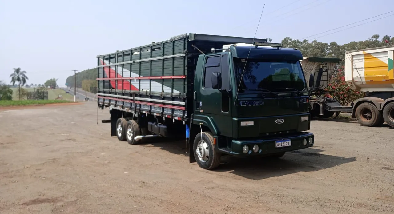 Caminhão cargo boiadeiro 3/4 trucado