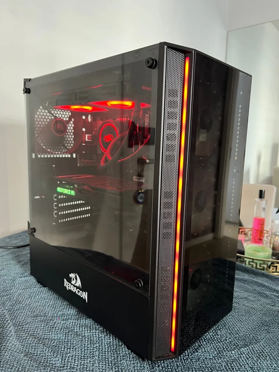 PC Gamer RTX 3060 + i7 10700F + 24GB RAM + SSD 1TB + Water Cooler + Gabinete Redragon