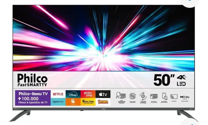Smart TV Philco 50'' 4K LED