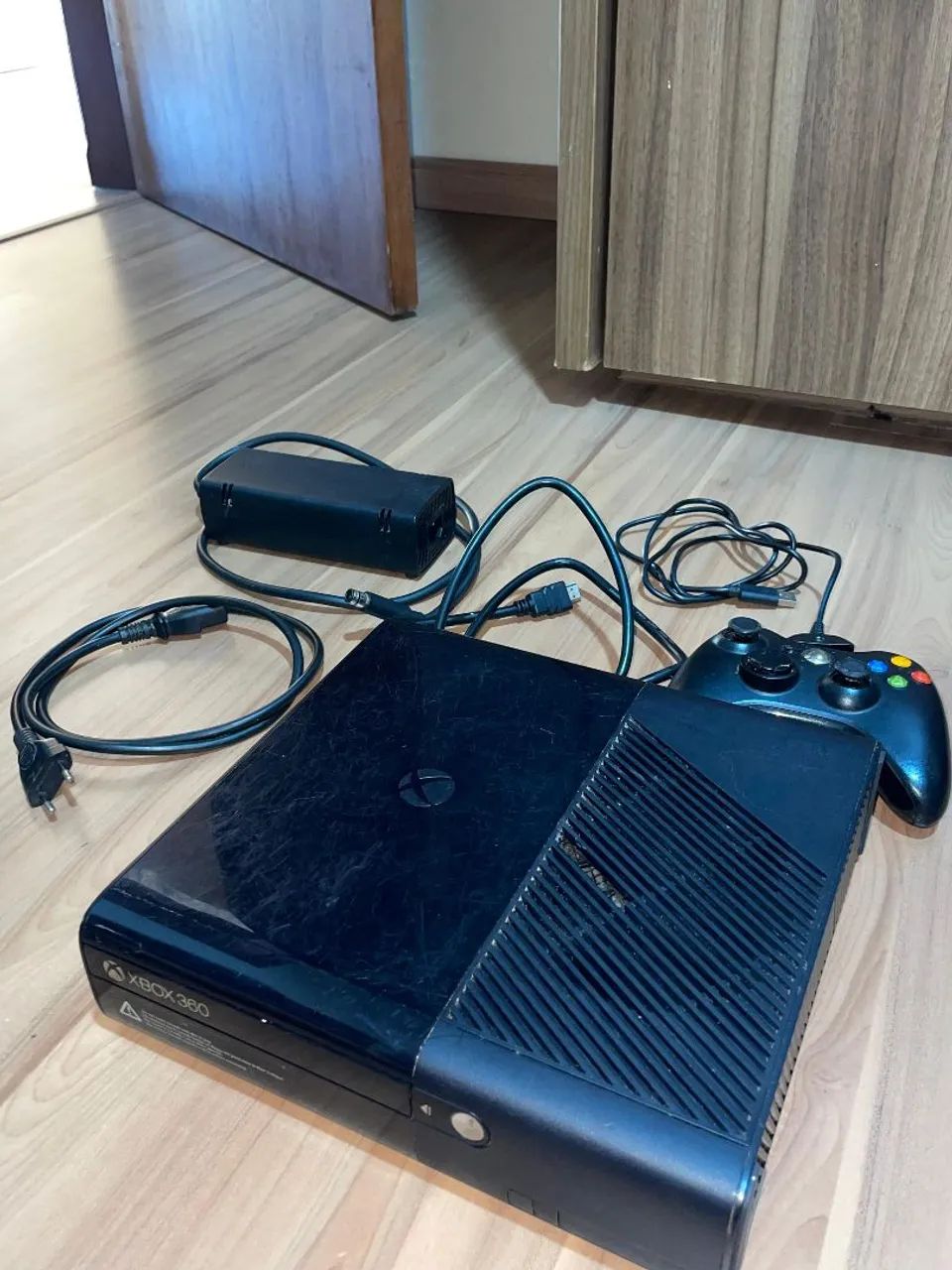 Xbox 360 com controle e fonte - Foto 3