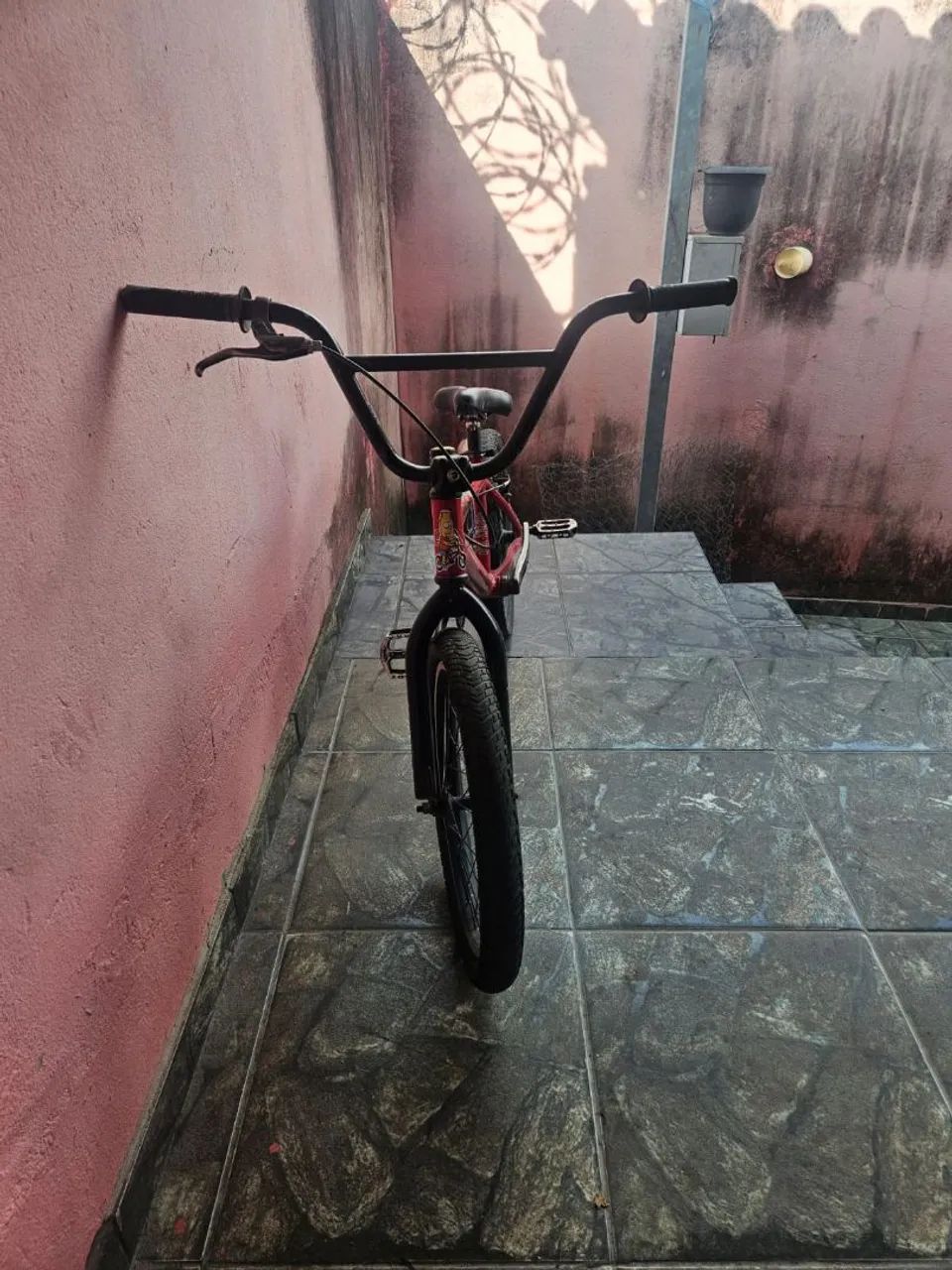 Bicicleta BMX Freestyle Vermelha - Foto 2