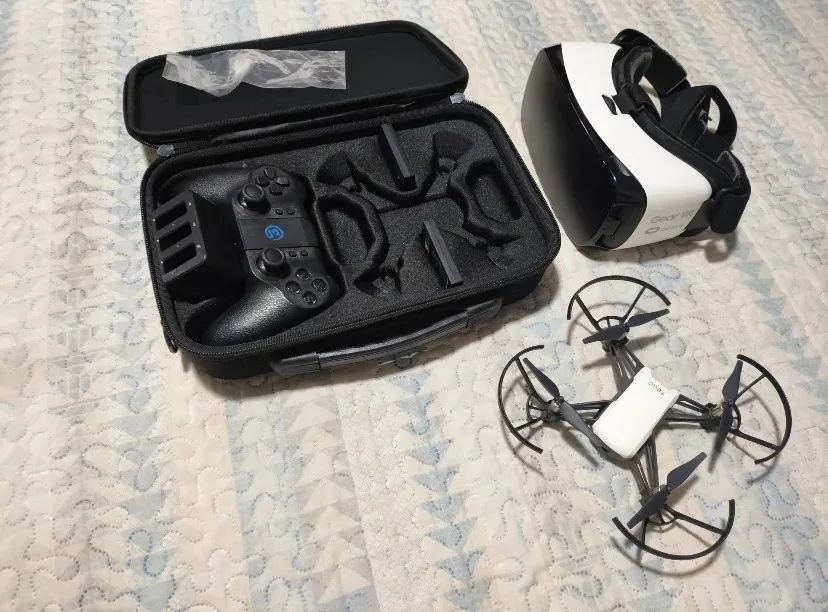Drone DJI Tello Completo + Experiência FPV com Samsung Gear VR (Oculus). - Foto 4