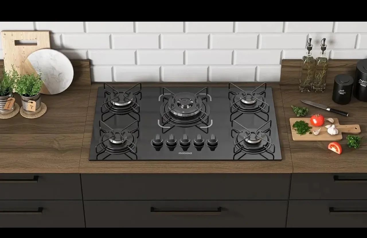 Fogão Cooktop 5 Bocas Itatiaia - Novo