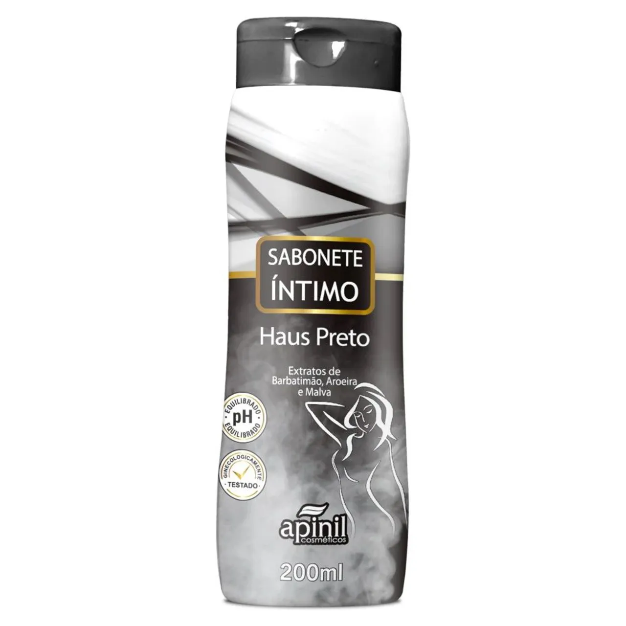 Sabonete Íntimo Haus Preto 200ml