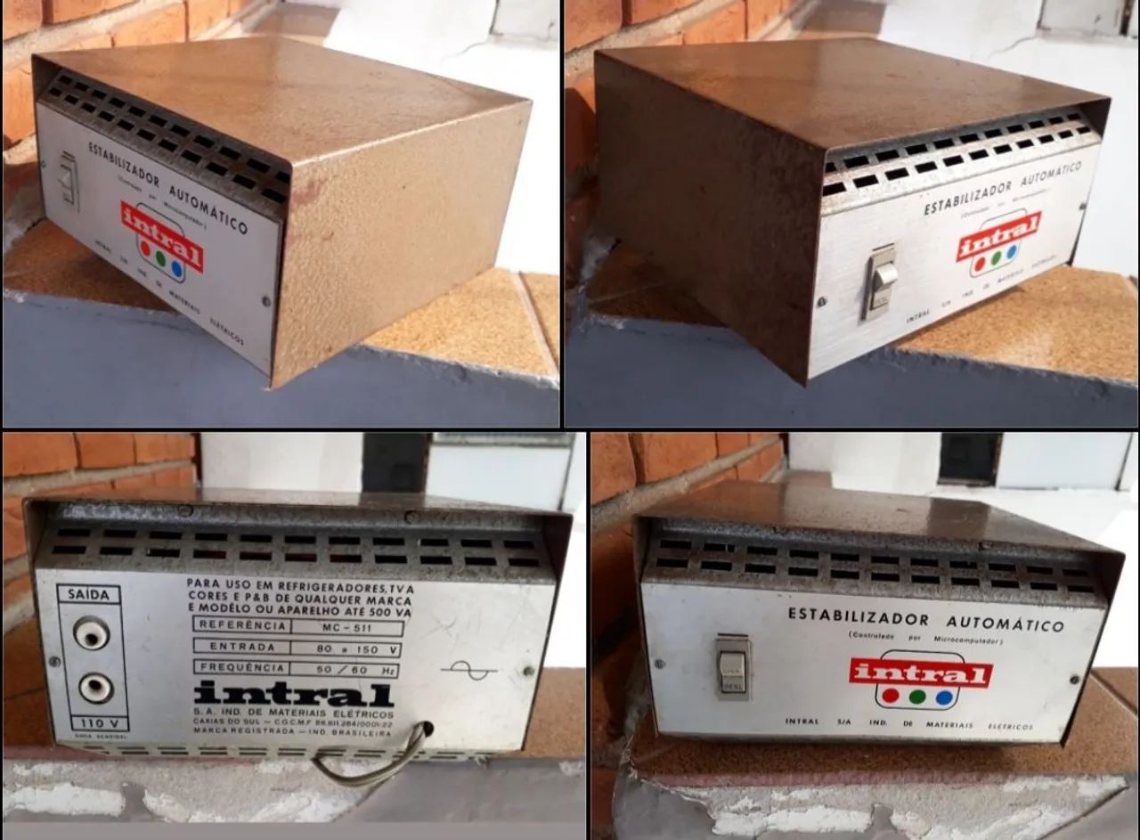 Estabilizador Automático Intral MC-51 FAVOR LER A DESCRIÇÃO!1