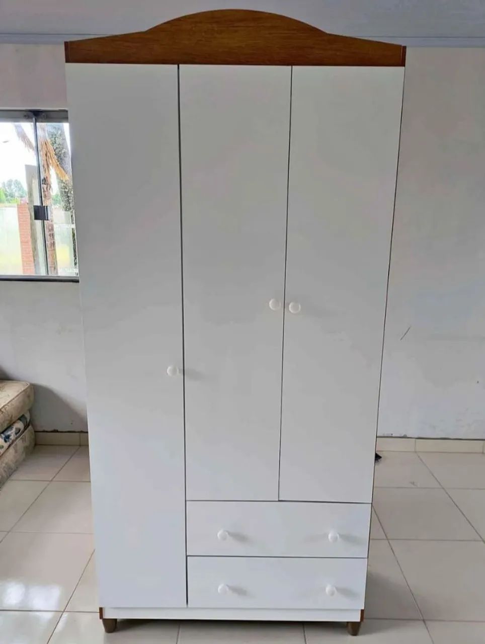 GUARDA ROUPA INFANTIL LARA 3P - Direto da Fábrica <br> - Foto 3