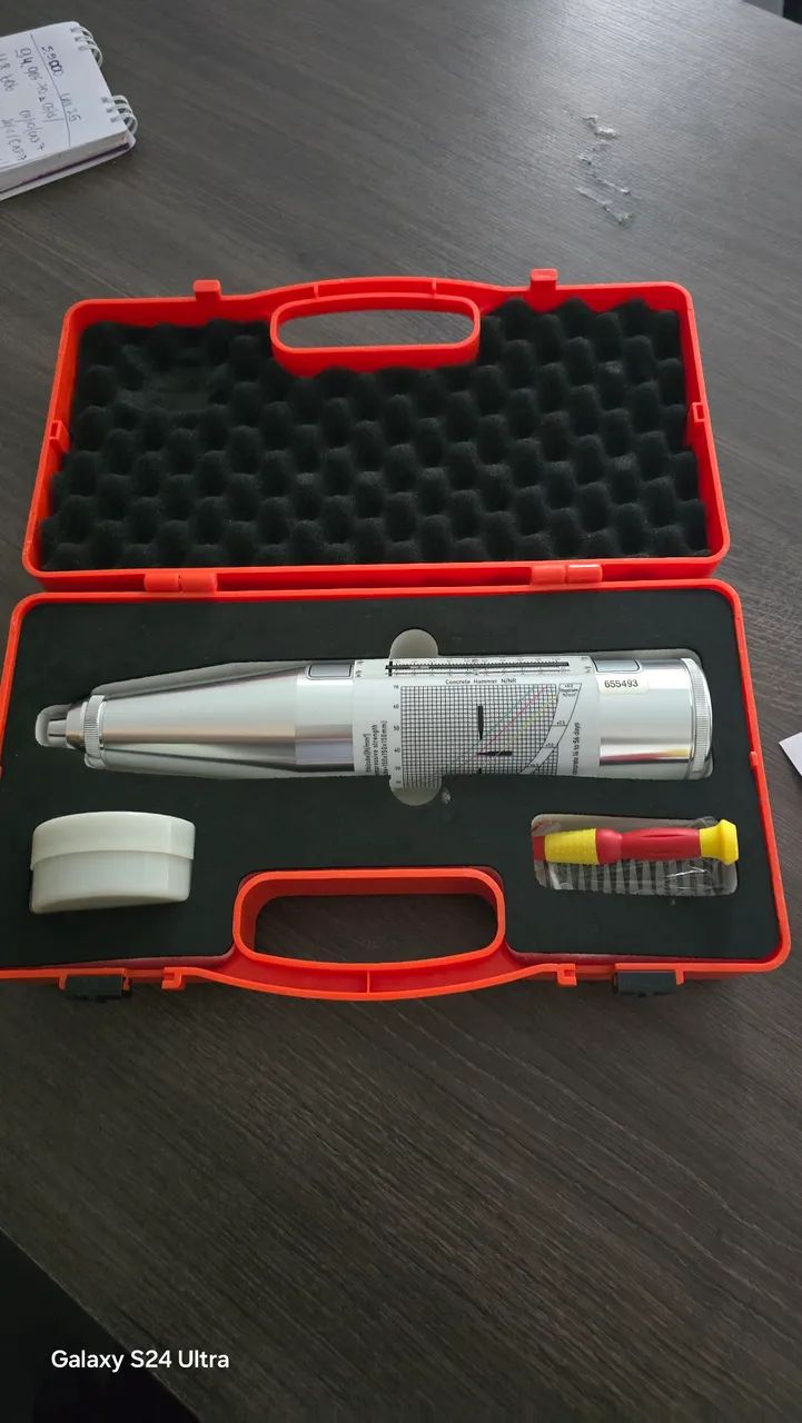 Martelo de dureza esclerometro  - Foto 5