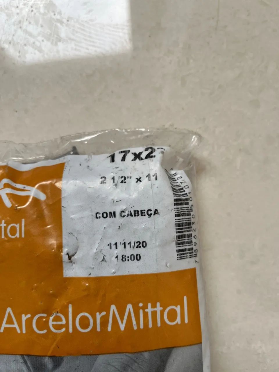 10 pacotes pregos tamanho variado novo Gerdau - Foto 6