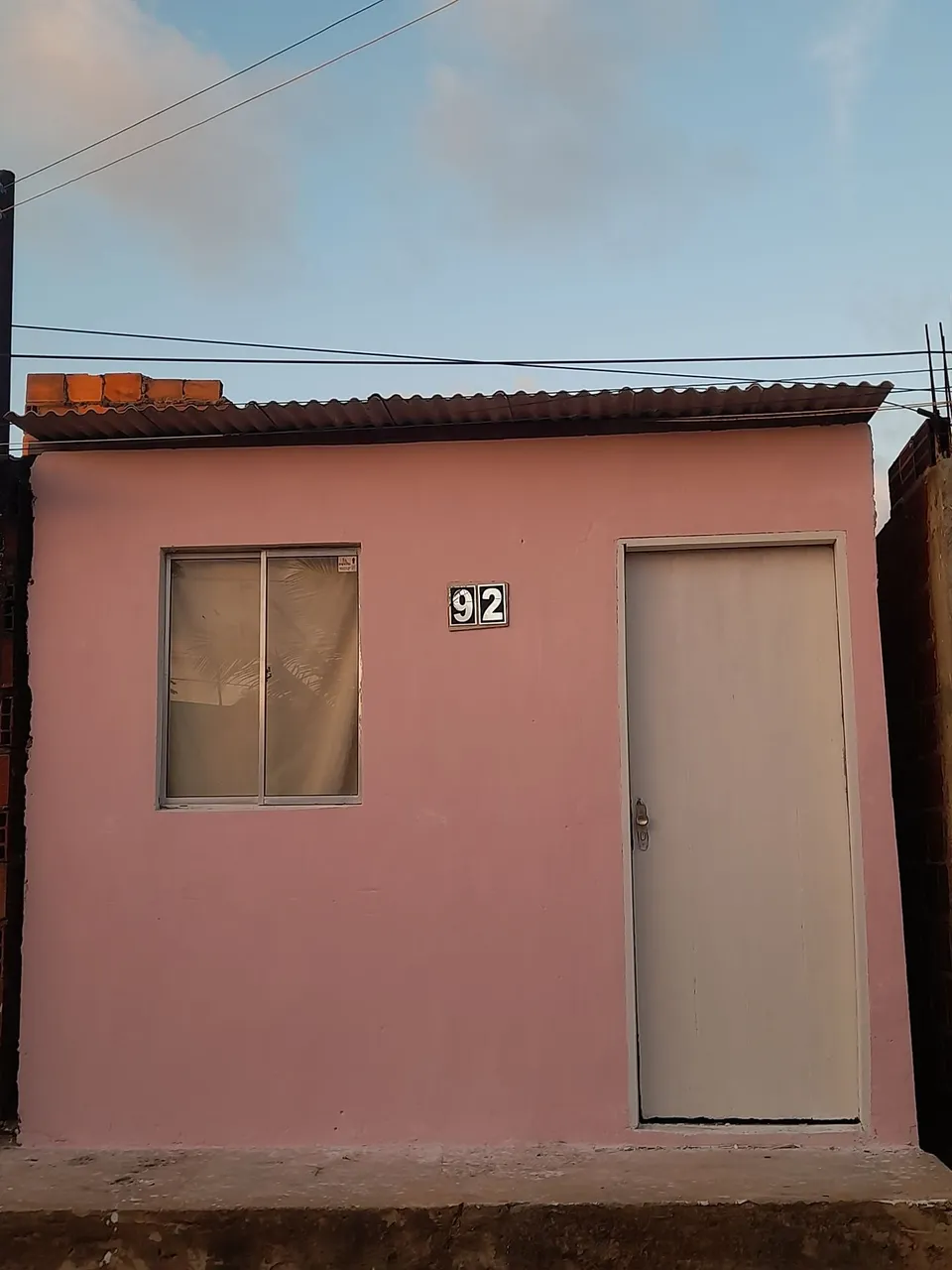 Casa no coqueiral