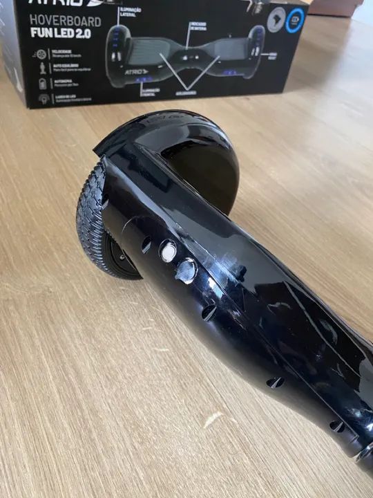 Hoverboard Fun LED 2.0 Preto - Novo - Foto 5