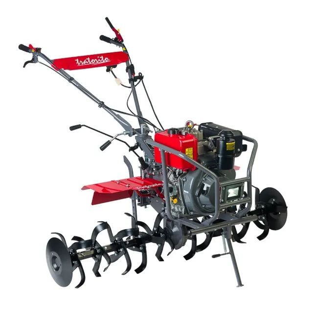 Motocultivador Microtrator Tratorito Tobata BTTD 10.0 E - 1500 - Foto 5