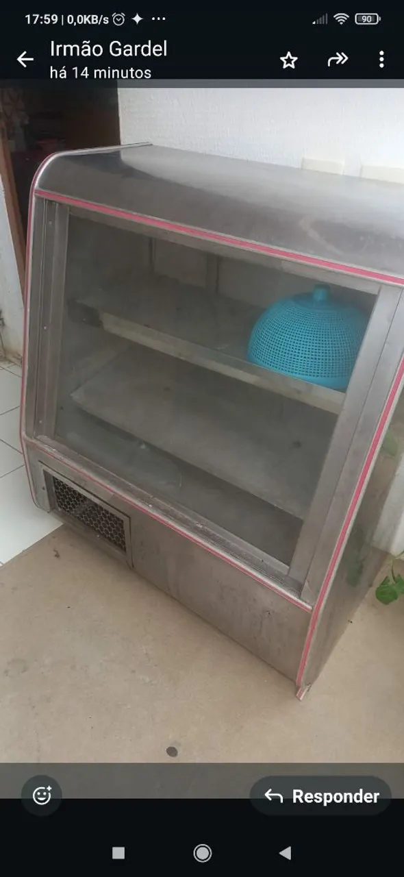Balança expositora para lanchonete/restaurante