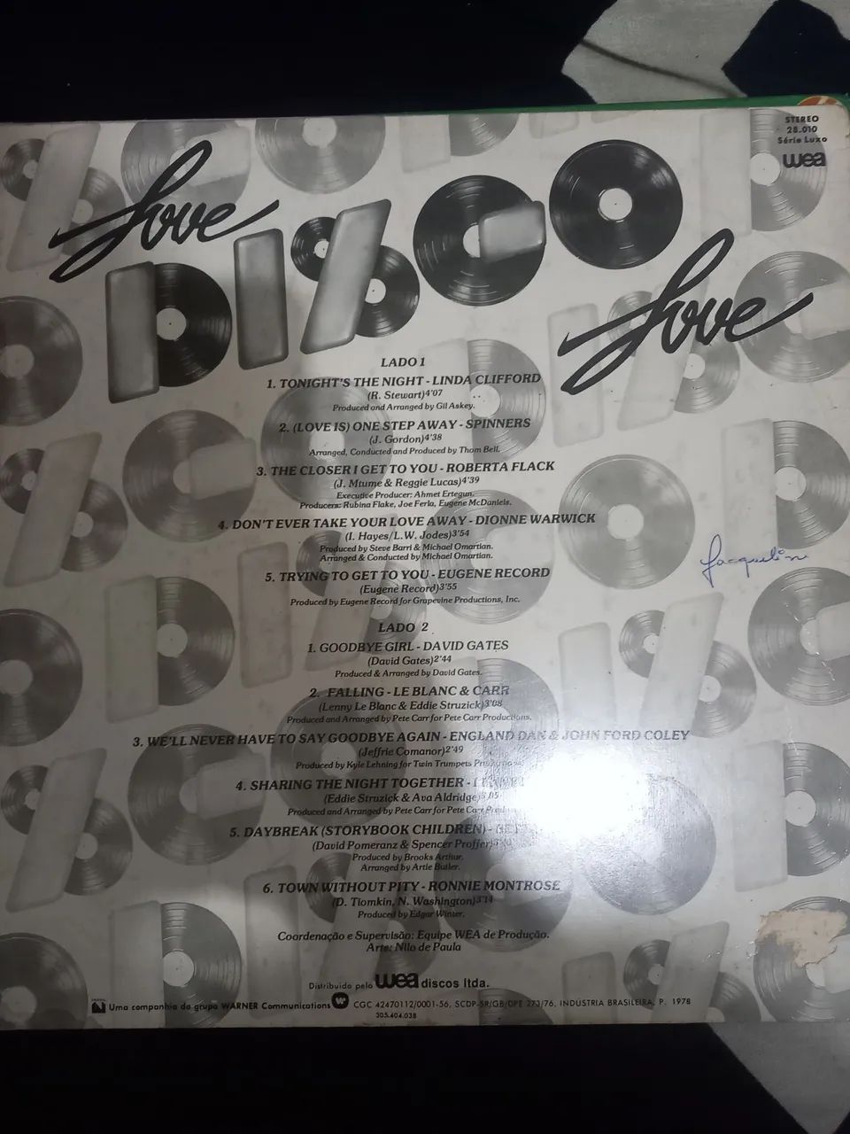 Disco de Vinil - Disco Love - Coletânea - Foto 2