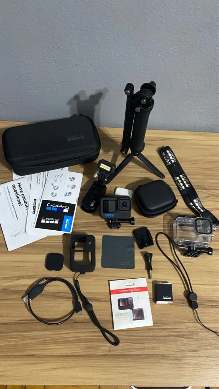 GoPro Hero 11 Black - À prova d água - Nova com Kit acessórios - Foto 4