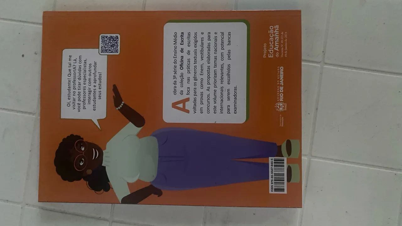 Livro Oficina de Escrita 3ª Série - Foto 4
