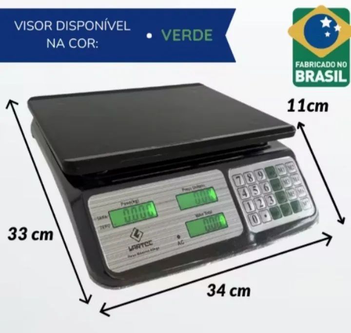 Balança Digital 40 kilos, Nova - Foto 4