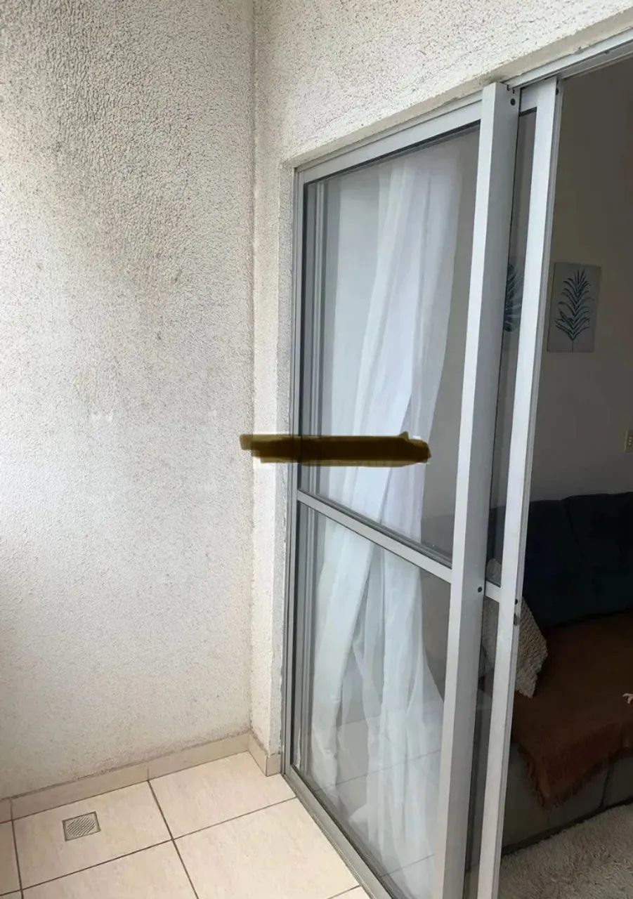 Porta de correr em alumínio