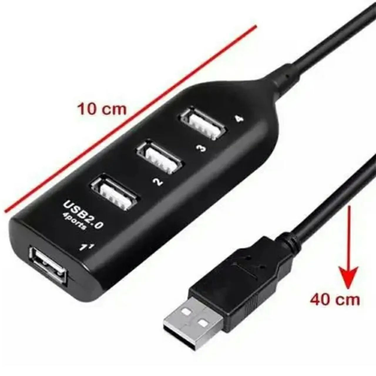 Hub USB 2.0 4 Portas - Novo - Foto 3
