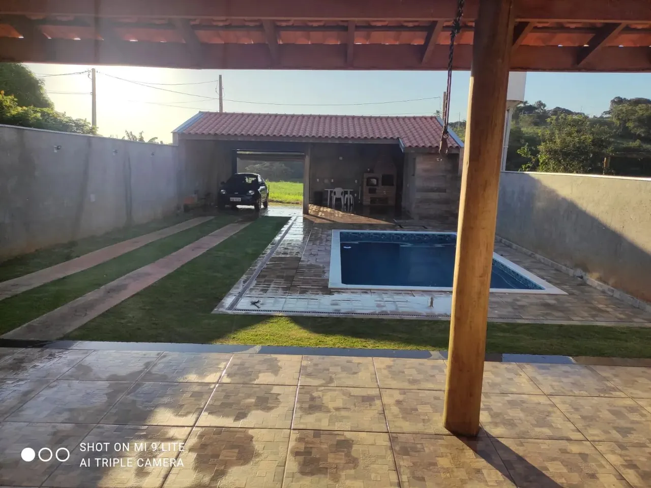 Linda chácara no Caguassú, zona norte. Acabamento de 1ª linha. Troca por casa em Sorocaba.