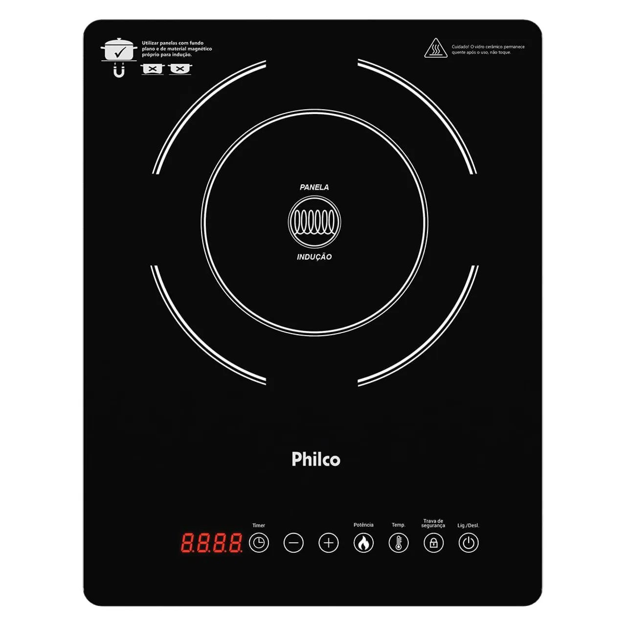 Cooktop por Indução Philco Portátil