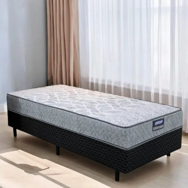 Chama e receba em 24h!! Cama Box Solteiro Supreme D28 - GAZIN COLCHÕES