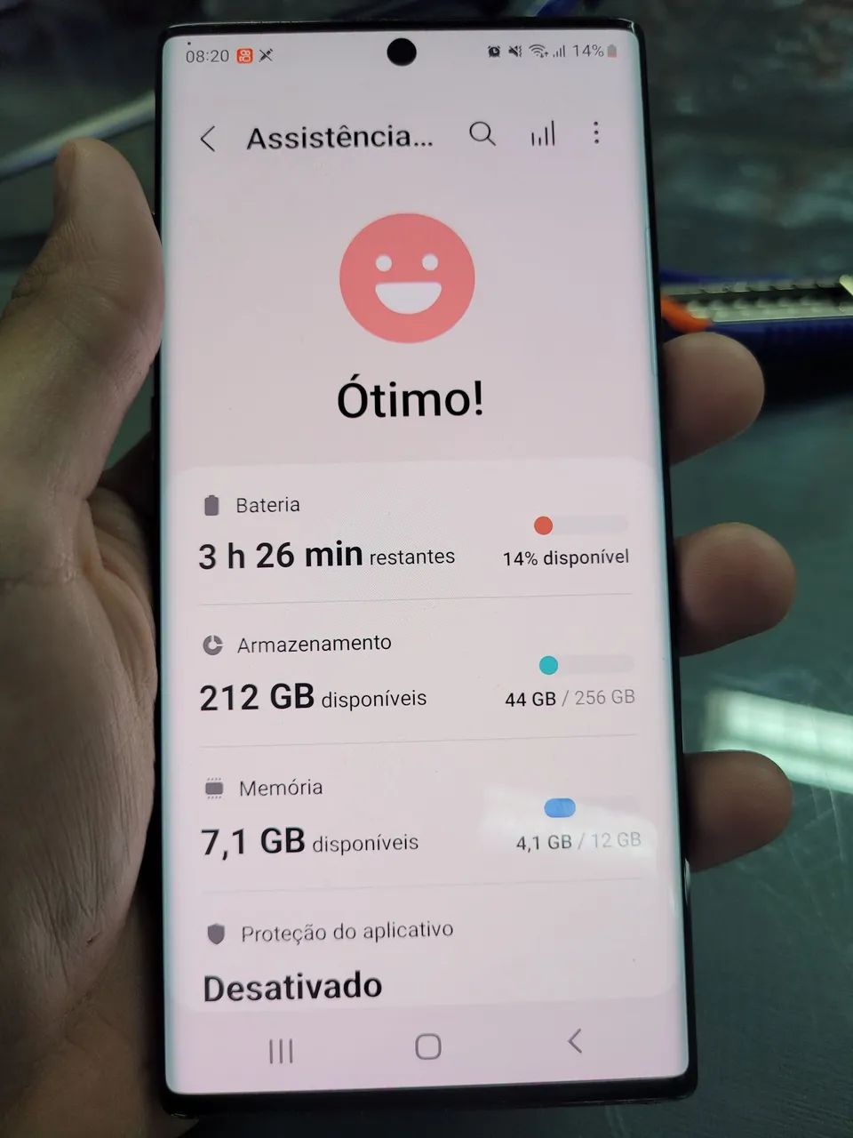 Vendo ou troco Samsung note 10 + 256gb 12 de ram - Foto 3