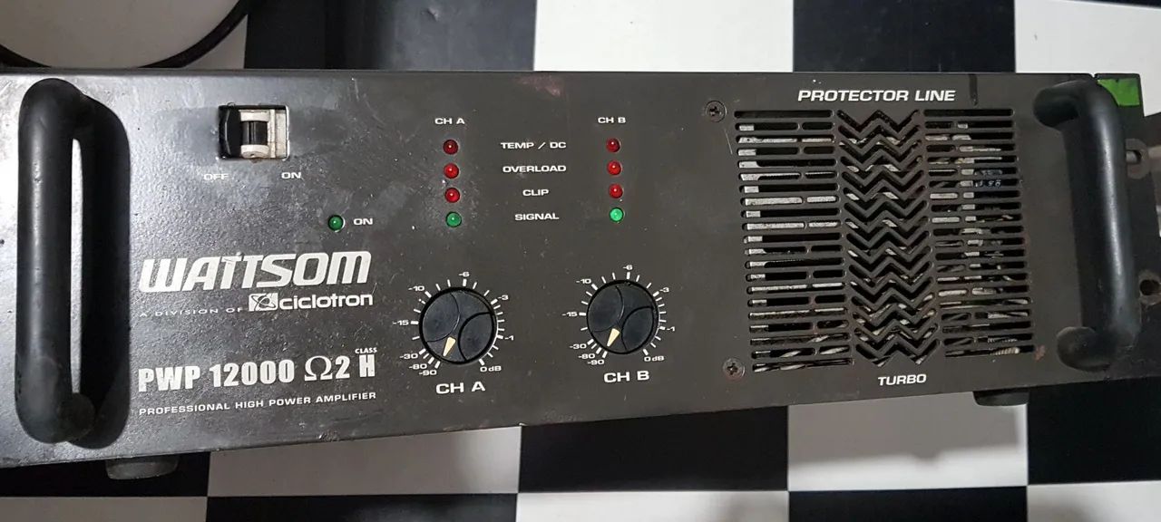 Amplificador Wattson PWP 12000 2 Ohms