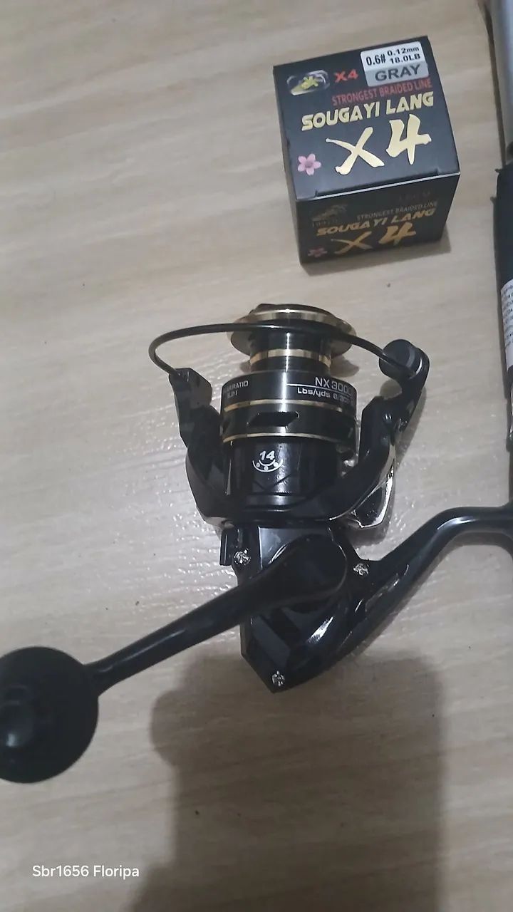 Kit de pesca molinete 2,10 - Foto 5
