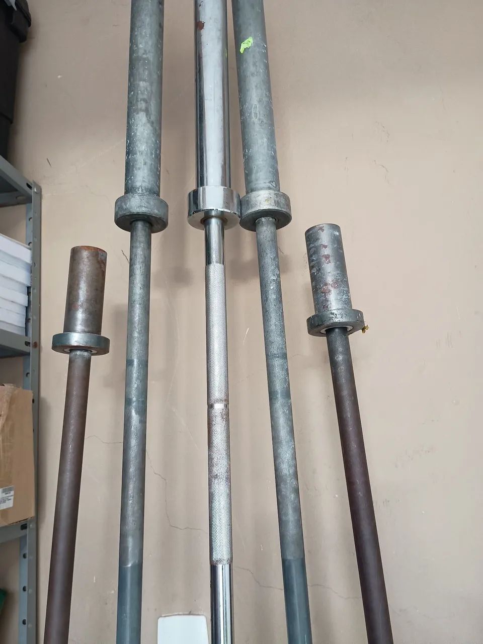 barras para treino 