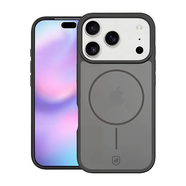 Capa MagSafe Fumê para iPhone 17 Pro - Preta