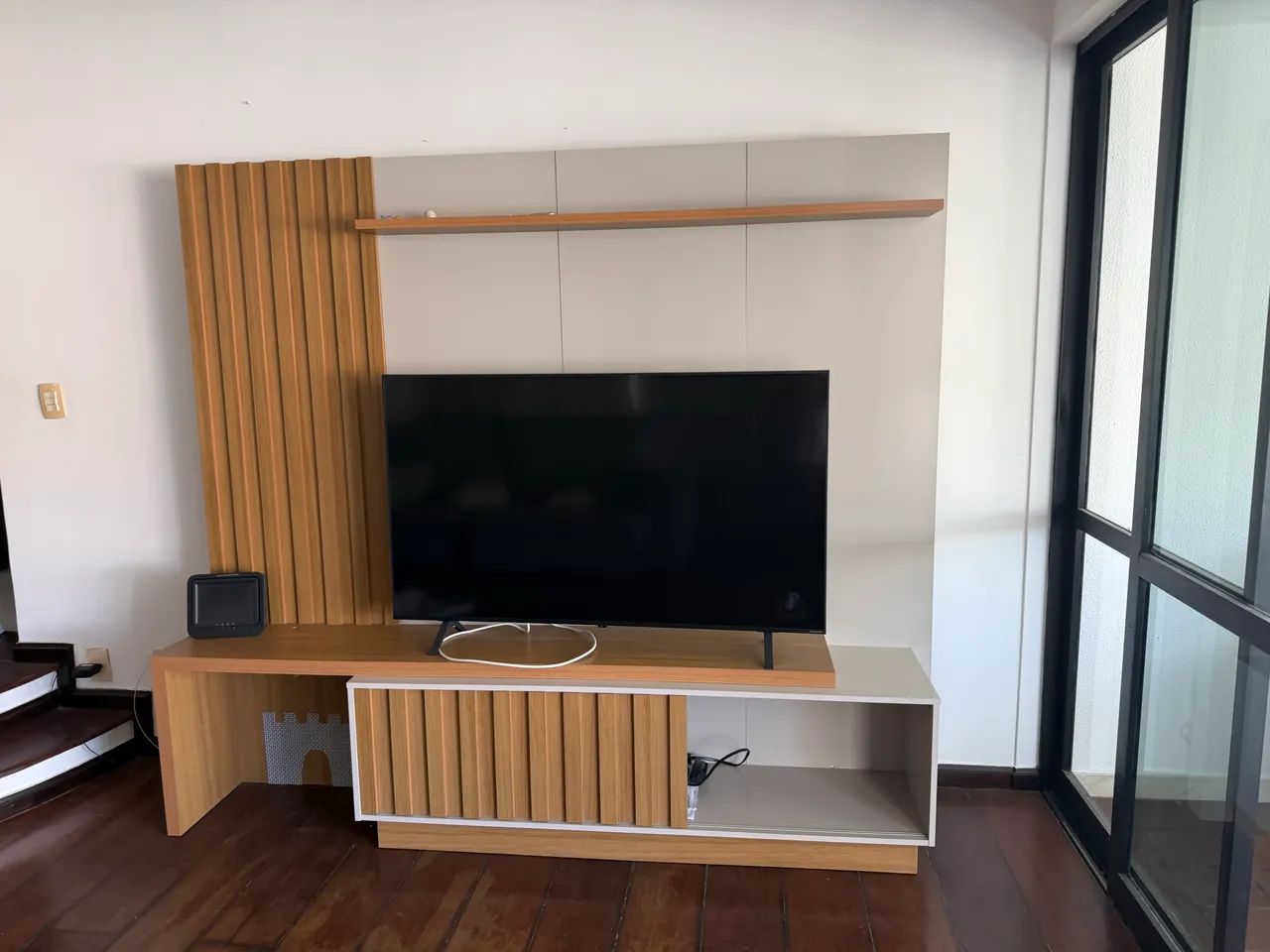Estante com Painel para TV e Rack  - Foto 3