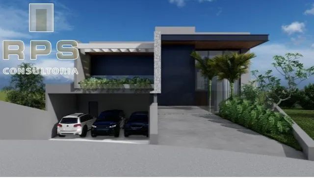 CONDOMINIO ITAPORÃ, Sobrado com 4 suítes, salas de estar e jantar com pé direito duplo e e - Foto 3