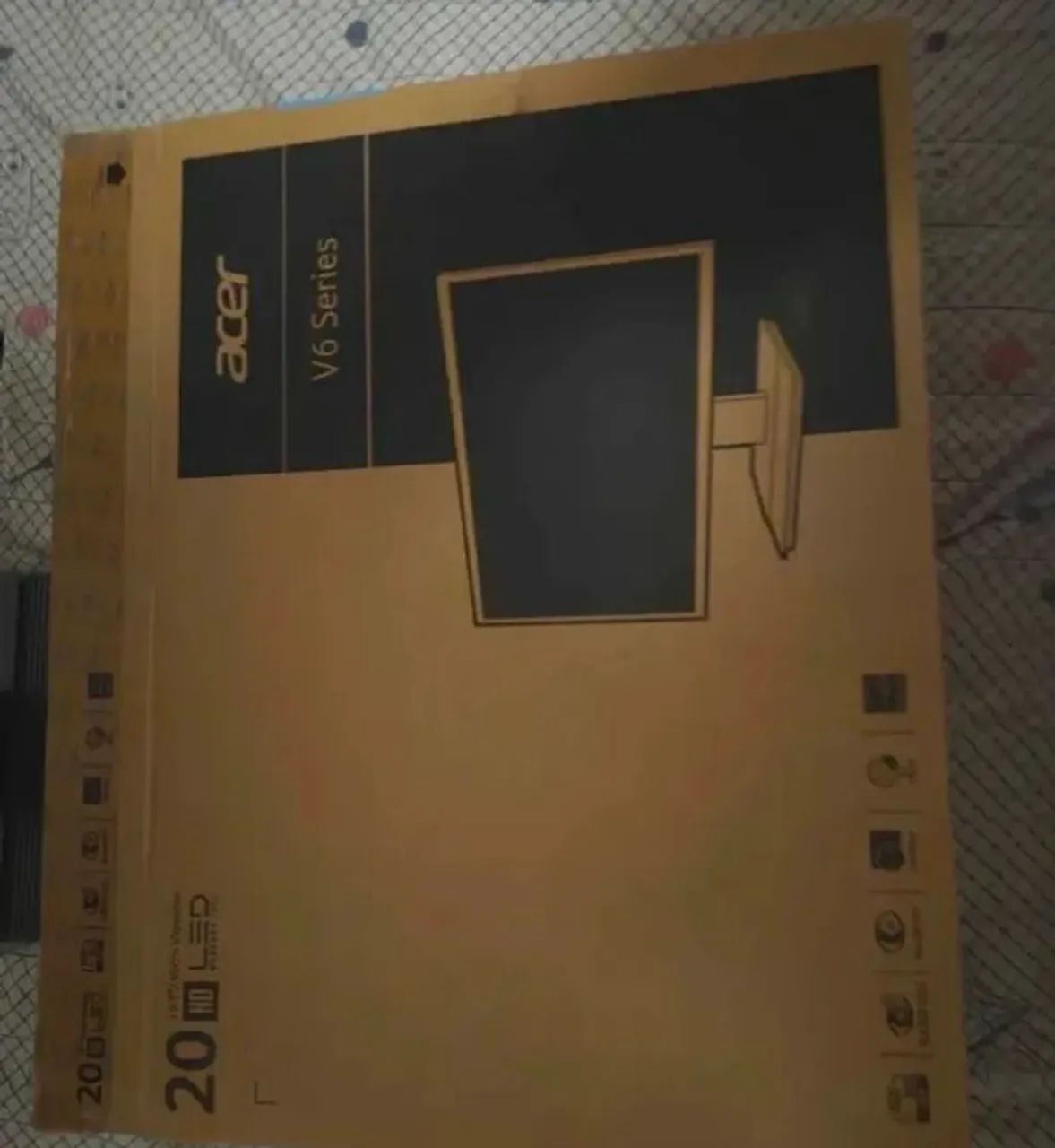 Monitor Acer 60Hz V6 Series 20 polegadas ( Com caixa e cabos originais) - Foto 3