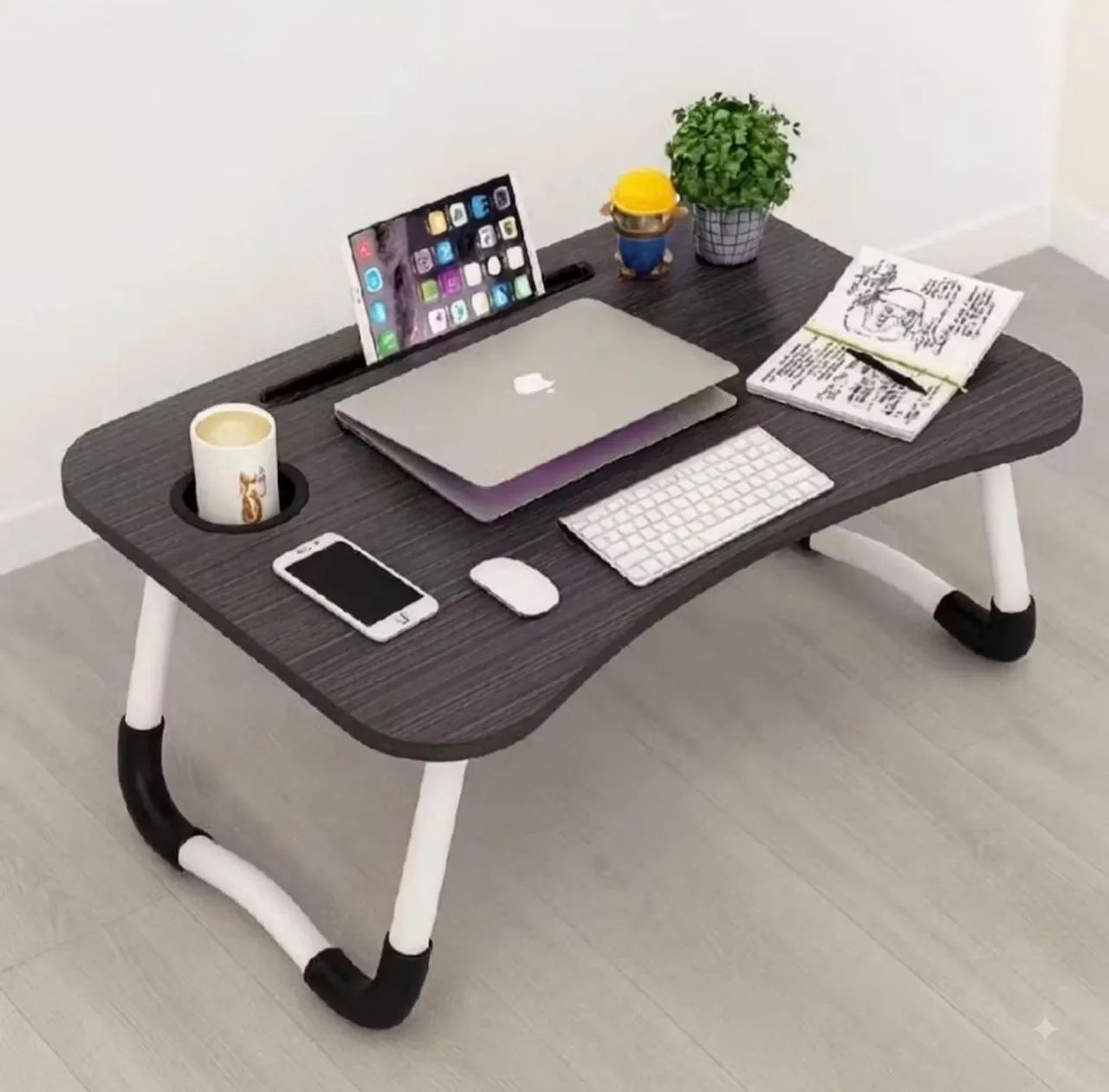 Mesa de cama/notebook, dobrável  - Foto 3