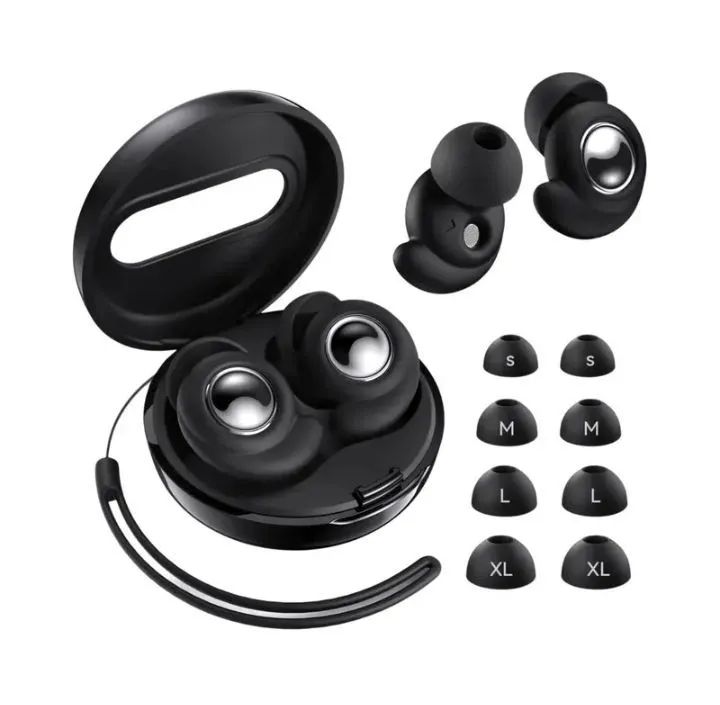 Kit 3 protetores auriculares de silicone reutilizáveis com cancelamento ruídos até 45 db. - Foto 2