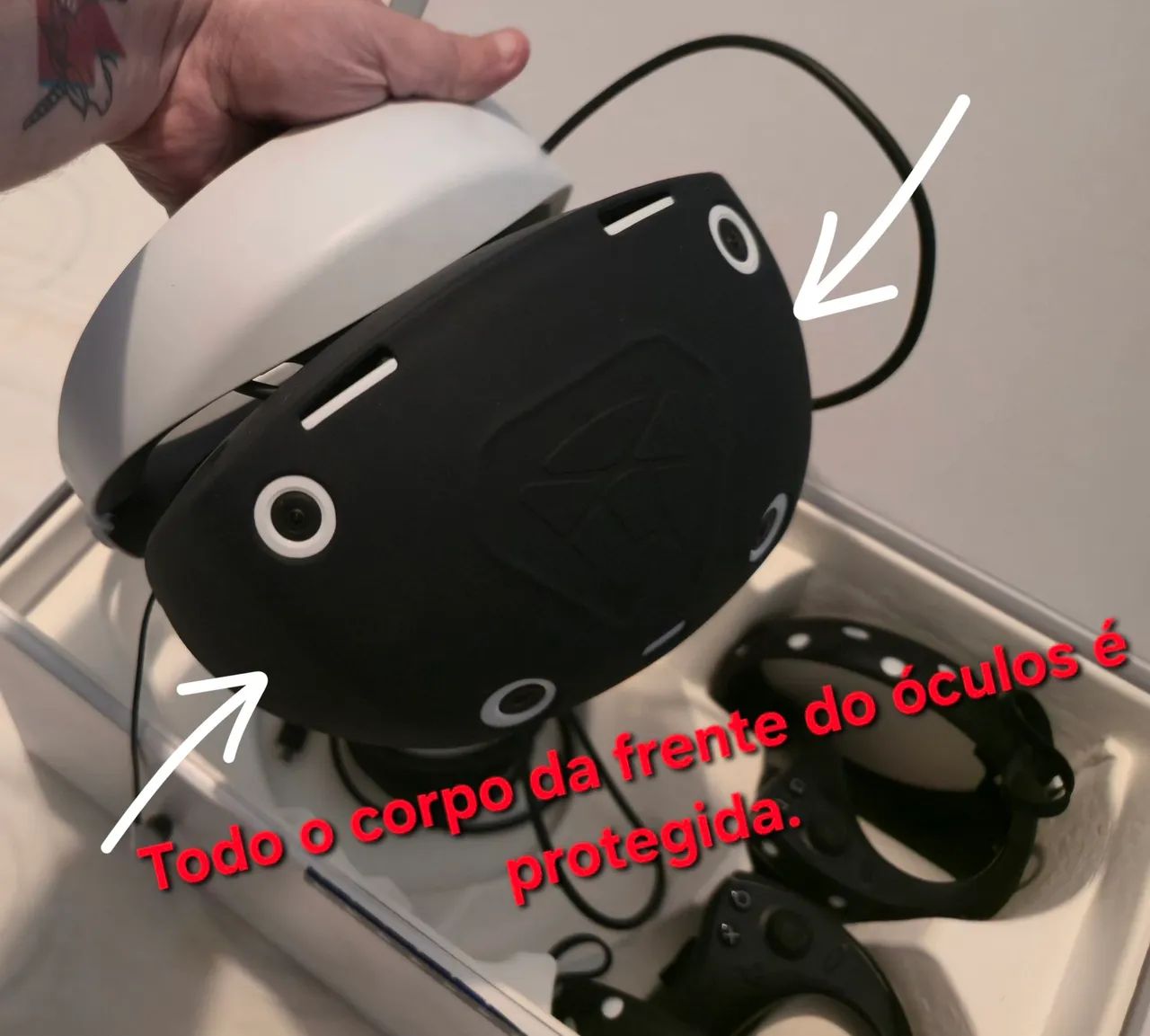 Sony PS VR2 - Horizon Call Of The Mountain - Seminovo - Foto 4