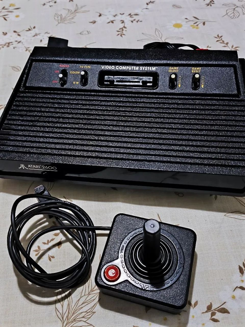 Atari 2600 com AV. Mod