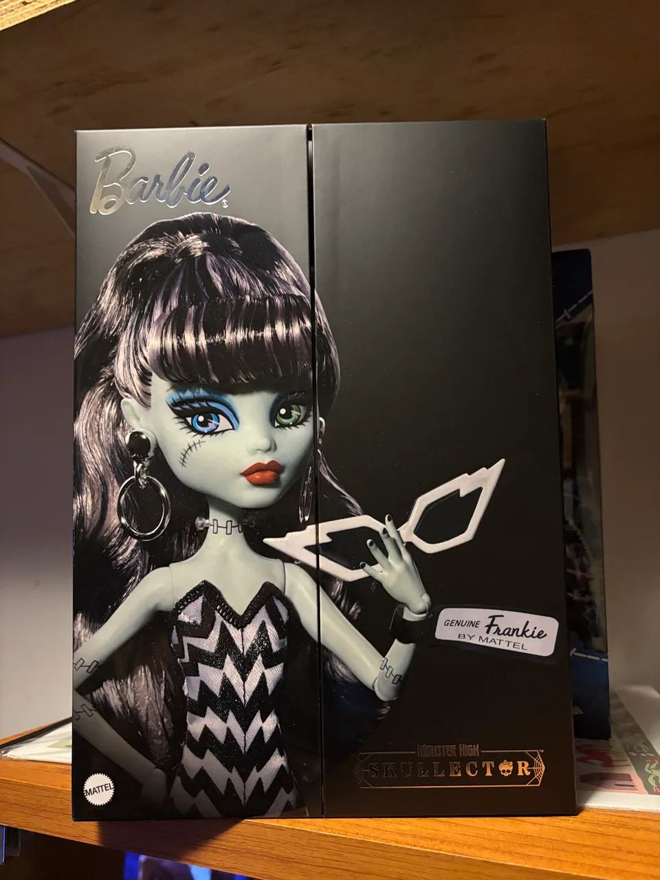 boneca monster high skullector frankie barbie - Foto 2