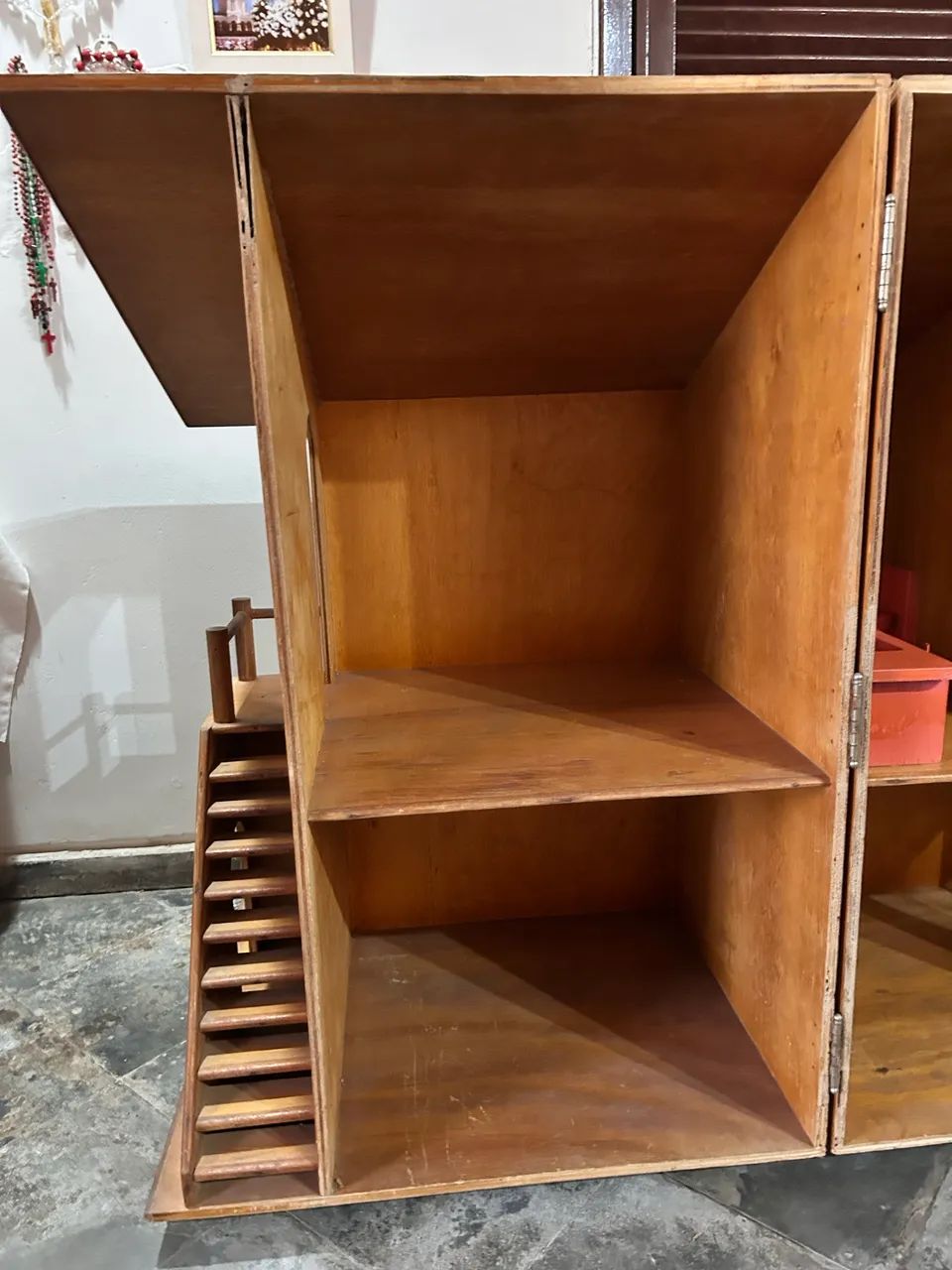 Casinha de boneca de madeira  - Foto 5