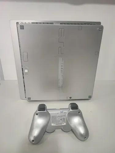 Playstation 3 Slim Prata - Ps3 Slim Satin Silver - Foto 2
