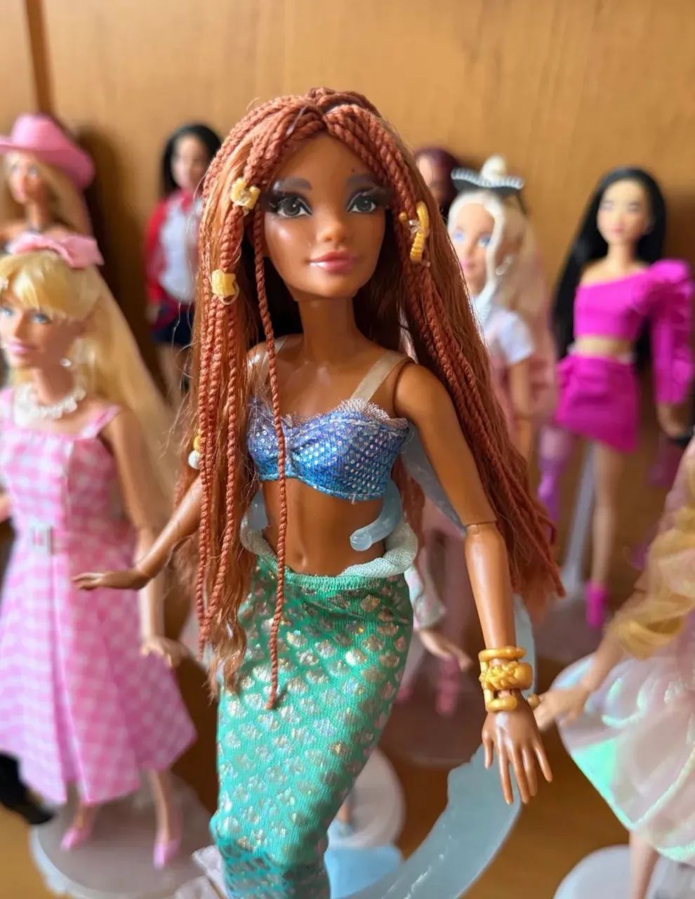 Boneca Barbie Ariel live action deluxe - Foto 2