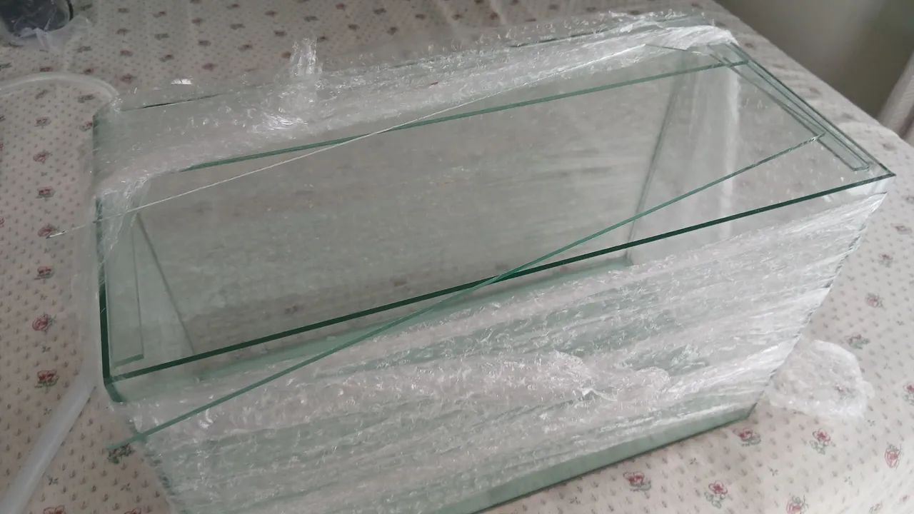 Kit com aquário de 19 L + filtro hang on + sifao - Foto 6