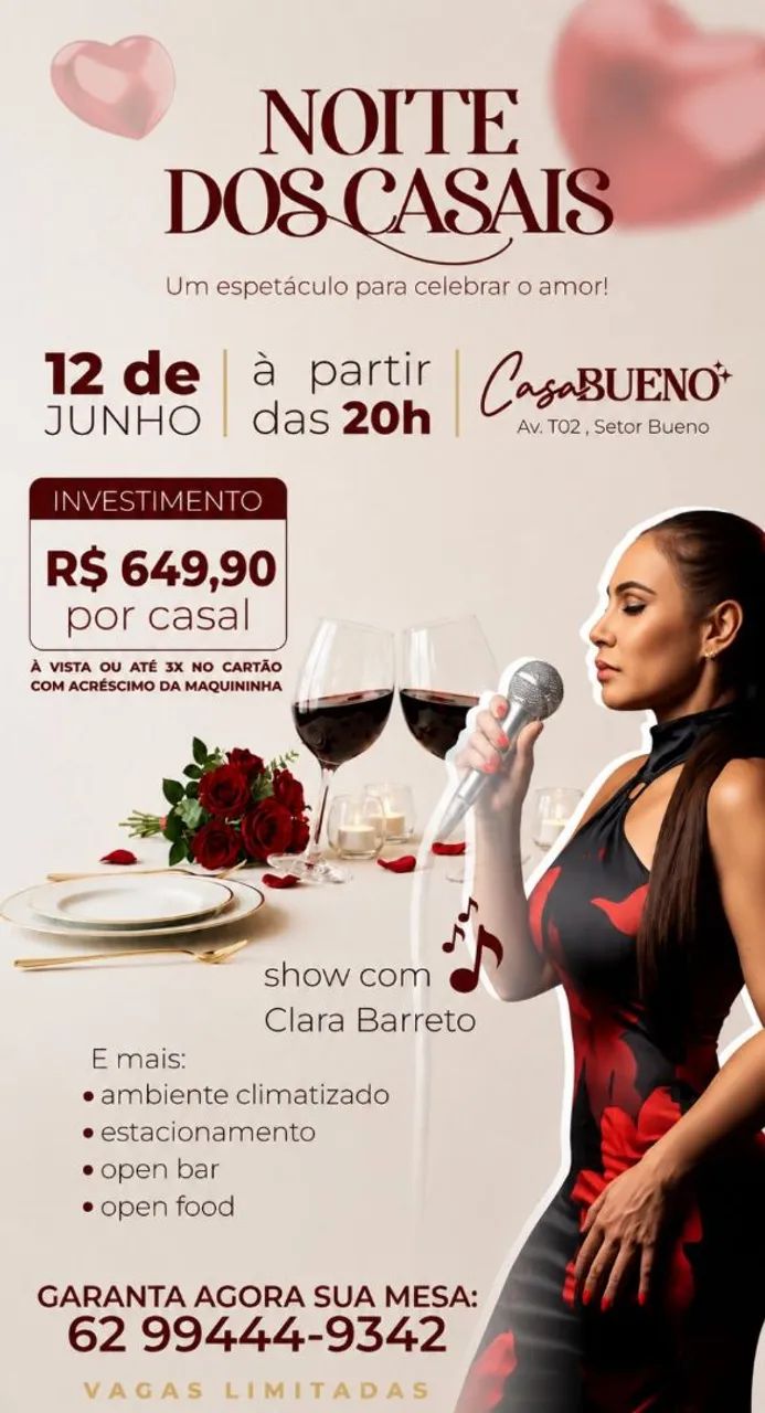 Noite dos namorados ? 