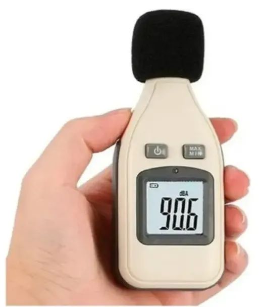 Decibelimetro Digital Profissional Medidor De Ruido E Som
